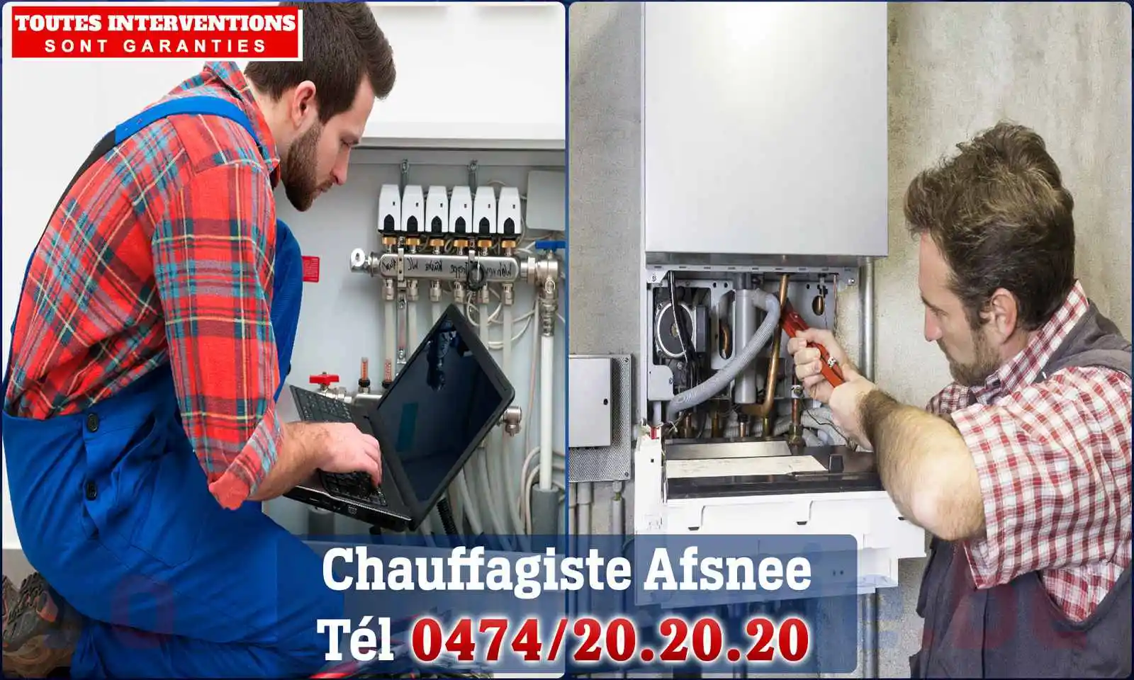 Chauffagiste agréé à Afsnee 9051