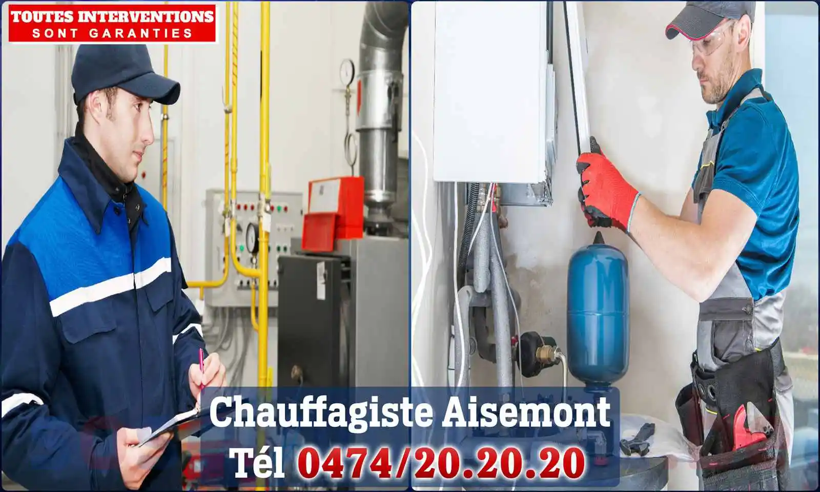 Chauffagiste agréé à Aisemont 5070
