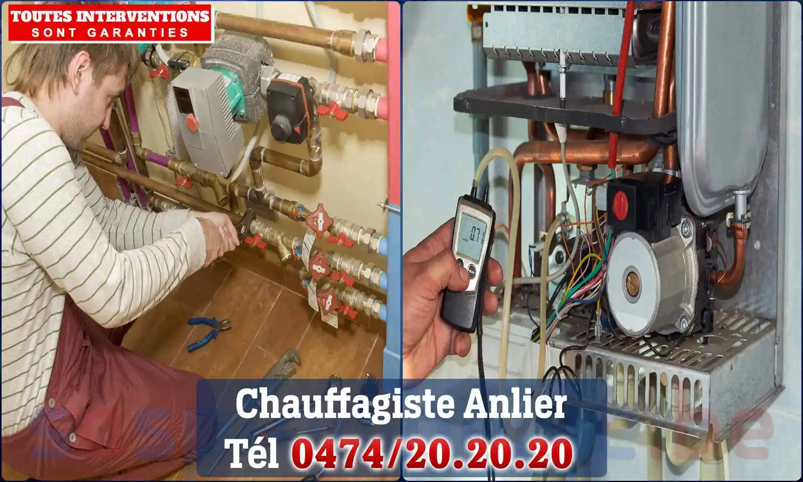 Chauffagiste agréé à Anlier 6721