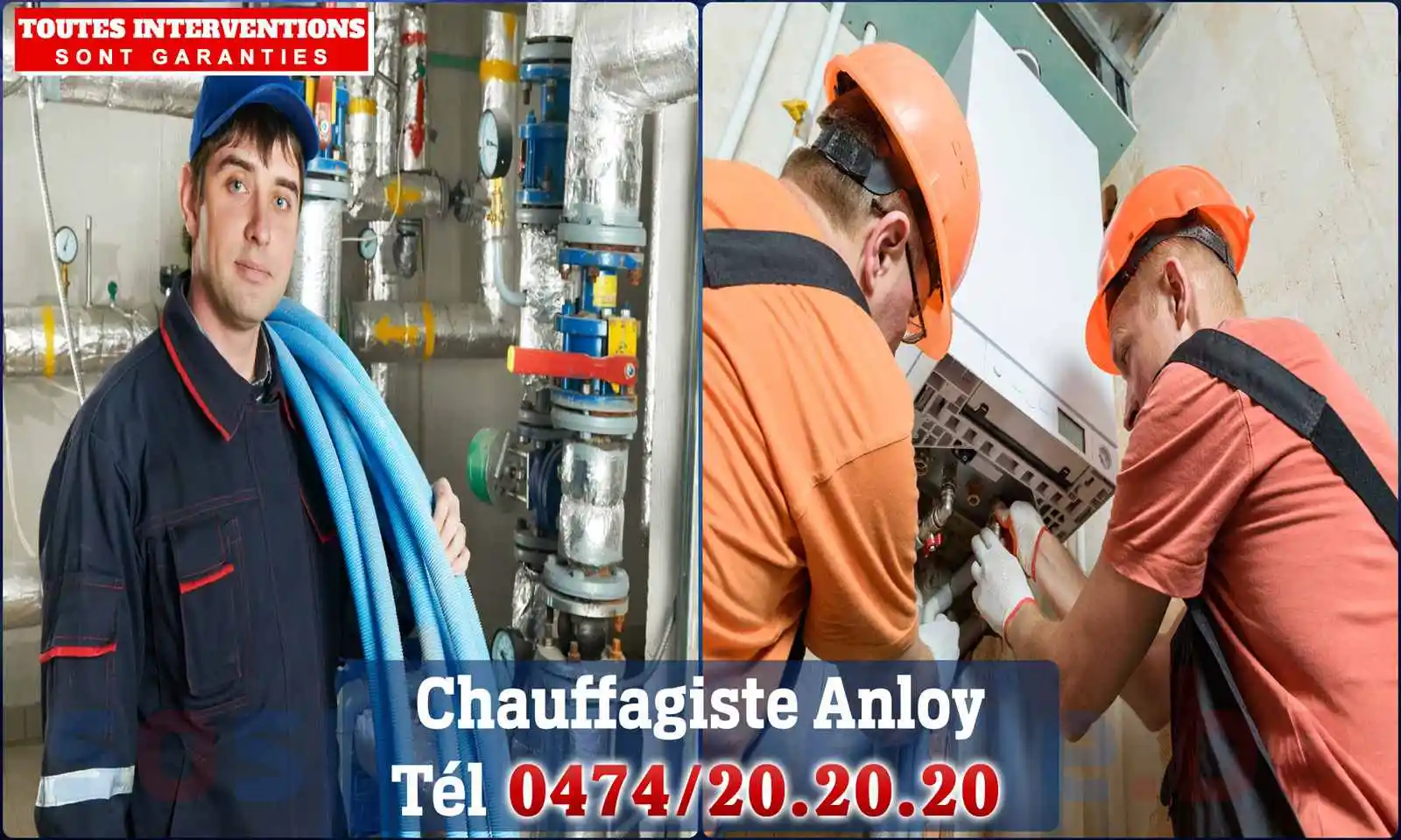 Chauffagiste agréé à Anloy 6890