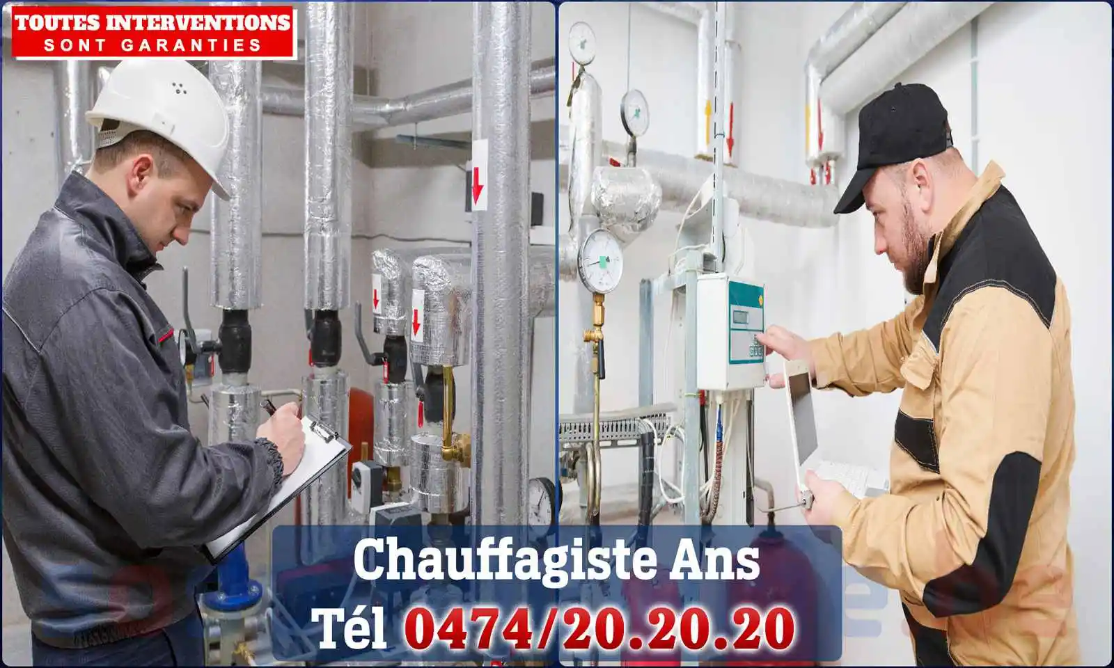 Chauffagiste agréé à Ans 4430