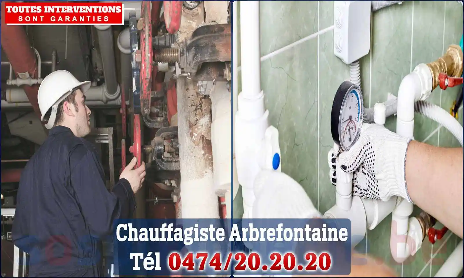 Chauffagiste agréé à Arbrefontaine 4990