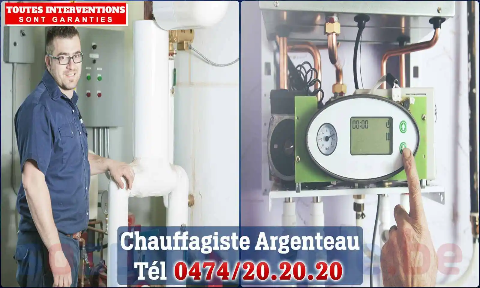 Chauffagiste agréé à Argenteau 4601