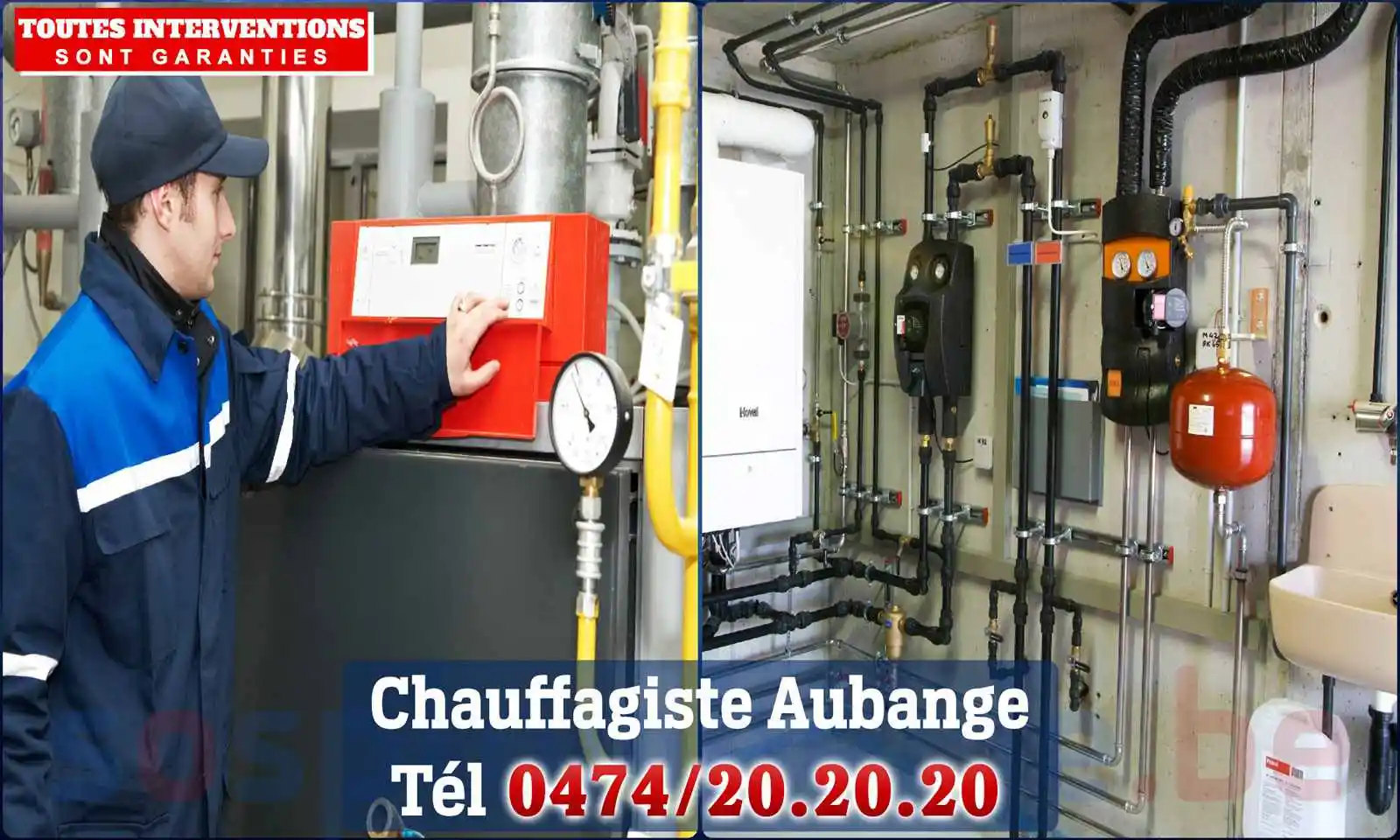 Chauffagiste agréé à Aubange 6790