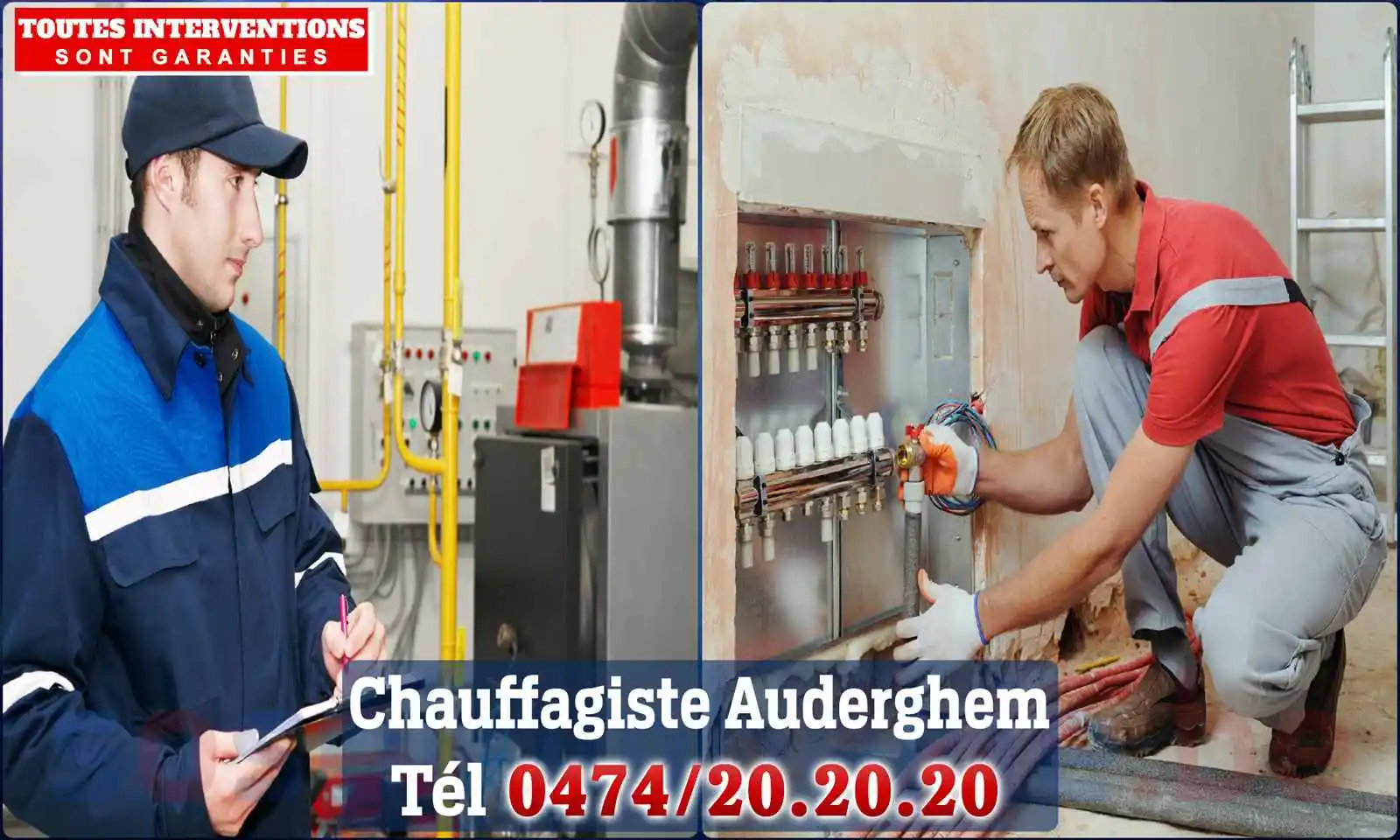 Chauffagiste agréé à Auderghem 1160