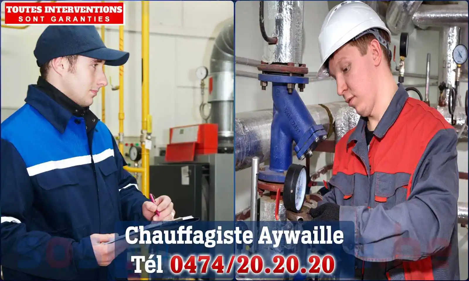 Chauffagiste agréé à Aywaille 4920
