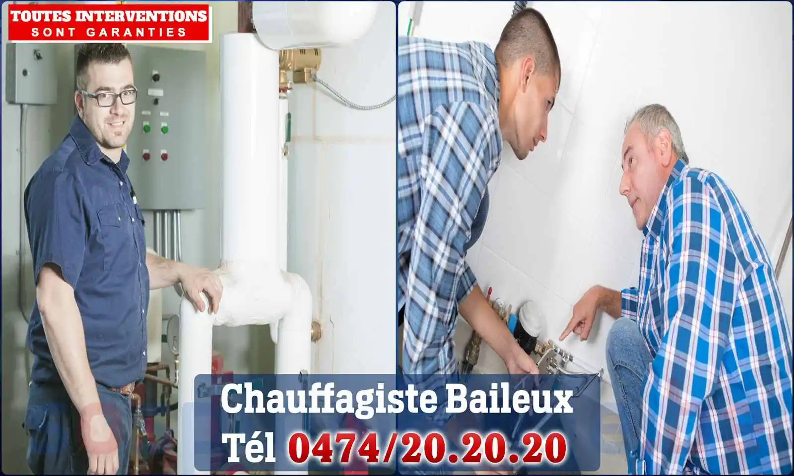 Chauffagiste agréé à Baileux 6464