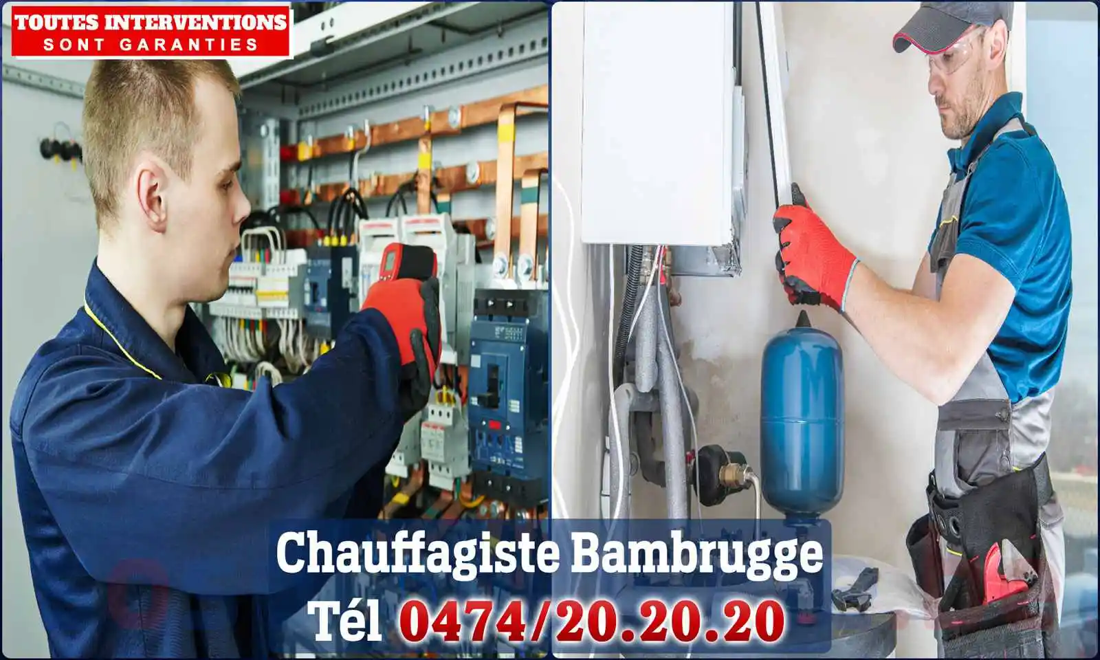 Chauffagiste agréé à Bambrugge 9420