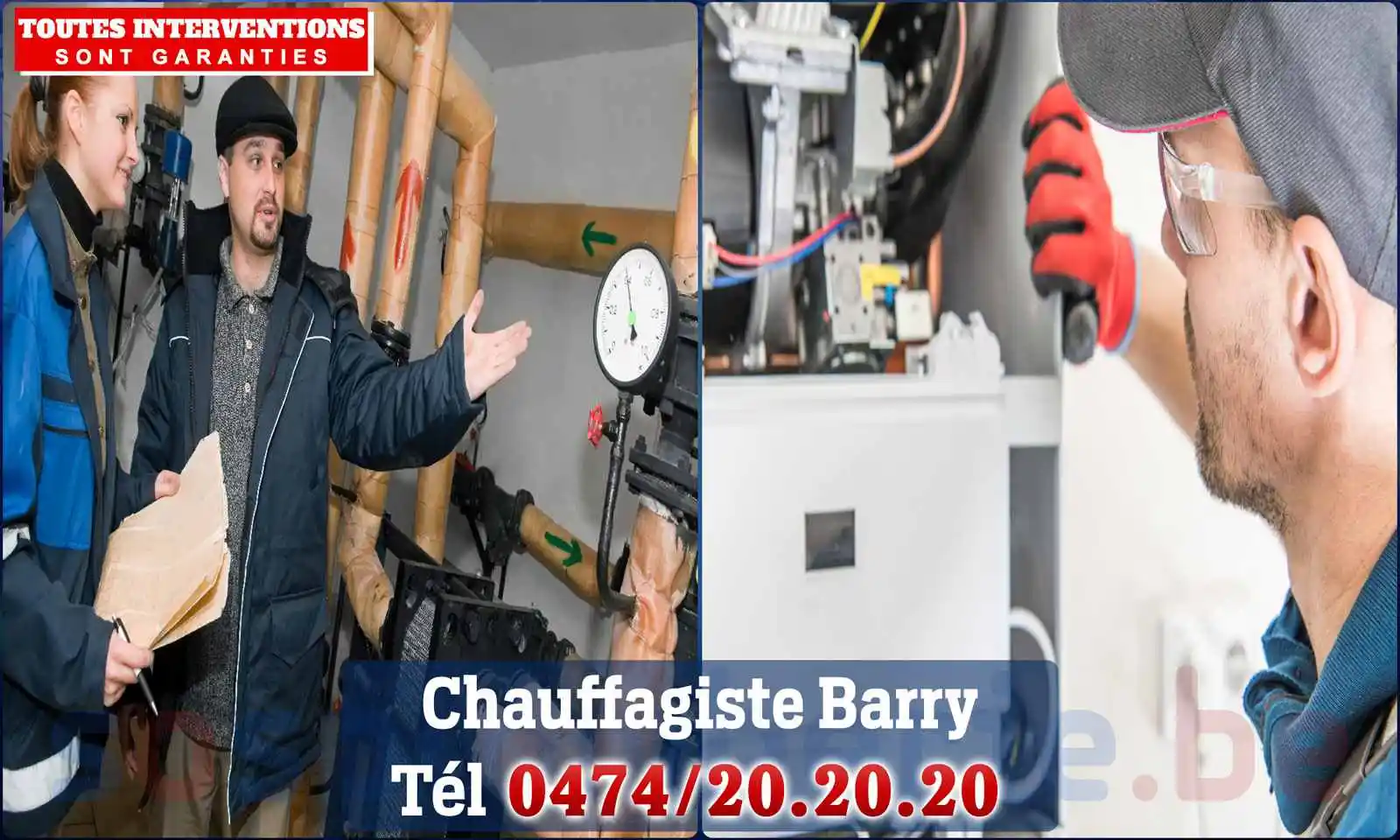 Chauffagiste agréé à Barry 7534