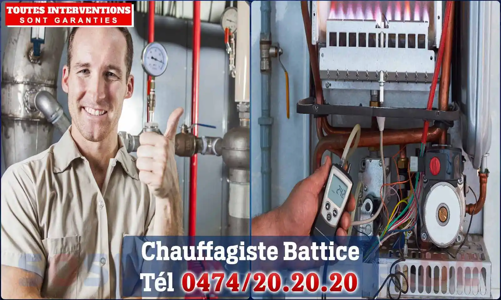 Chauffagiste agréé à Battice 4651