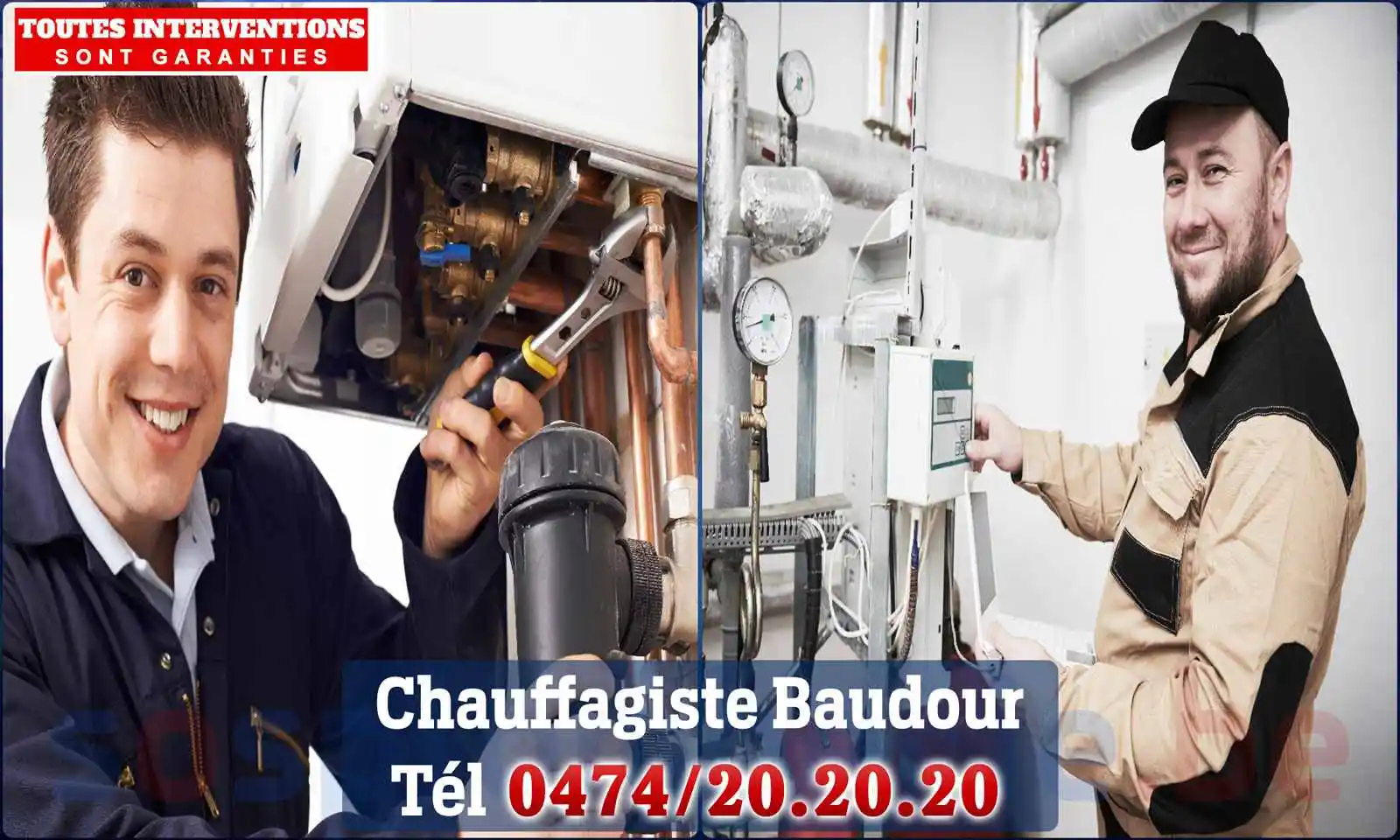 Chauffagiste agréé à Baudour 7331