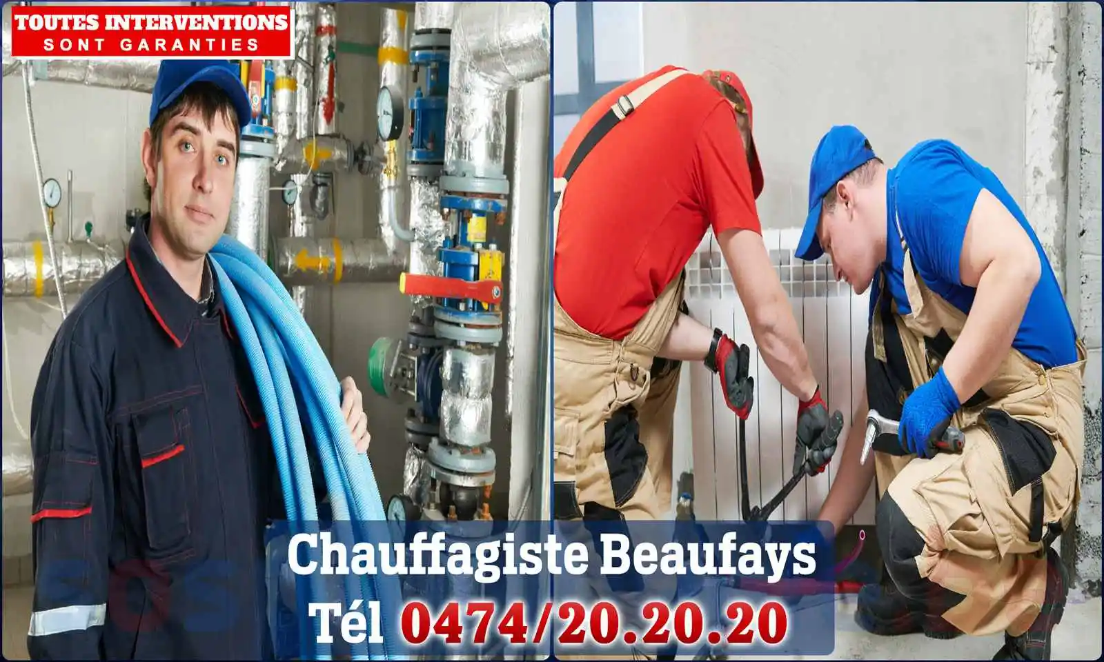 Chauffagiste agréé à Beaufays 4052