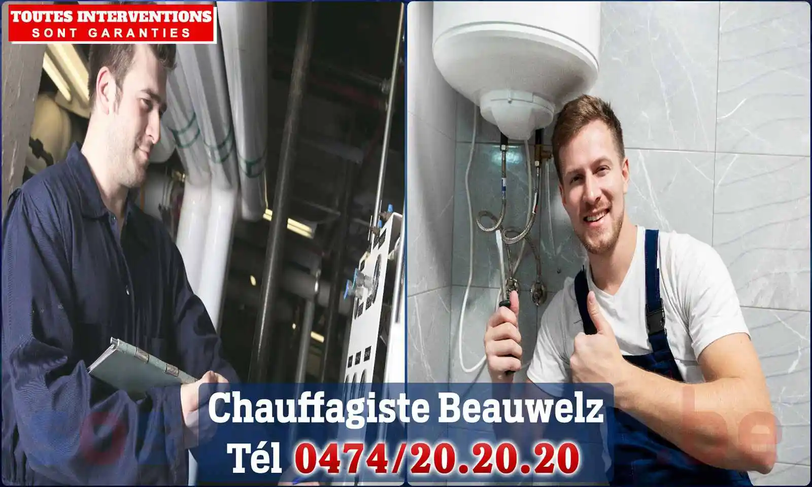 Chauffagiste agréé à Beauwelz 6594