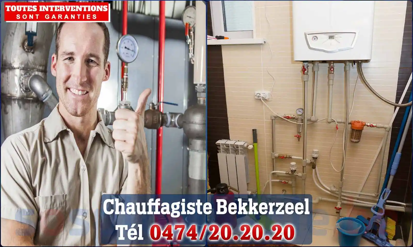 Chauffagiste agréé à Bekkerzeel 1730