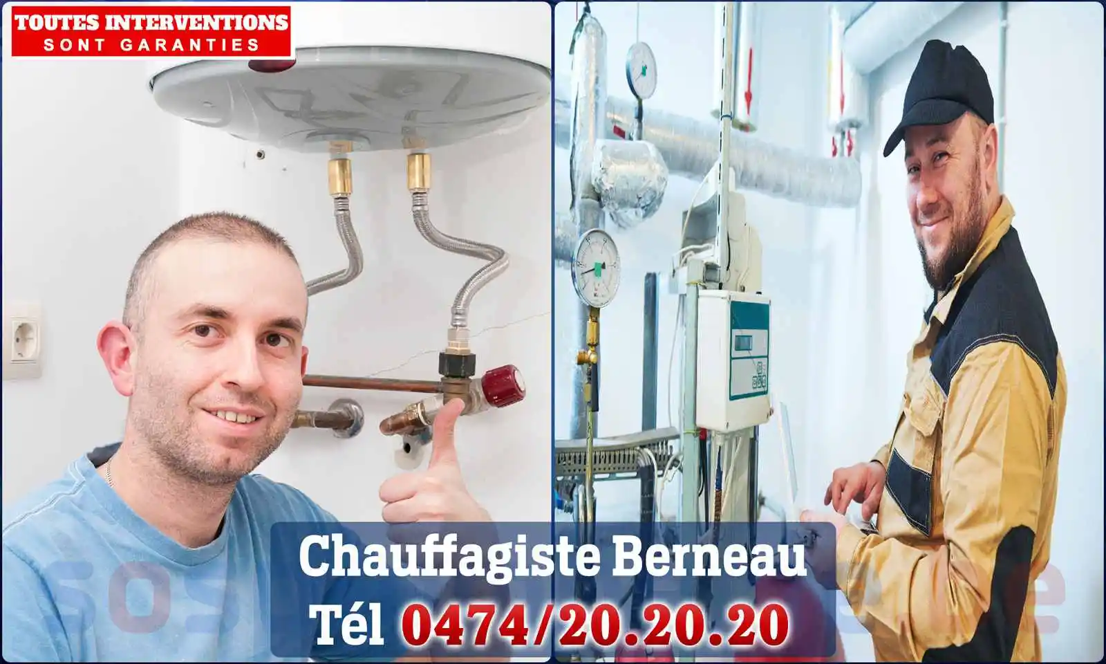 Chauffagiste agréé à Berneau 4607