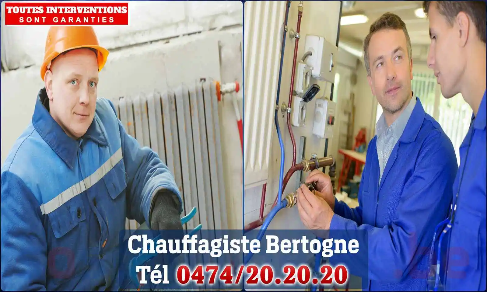 Chauffagiste agréé à Bertogne 6687