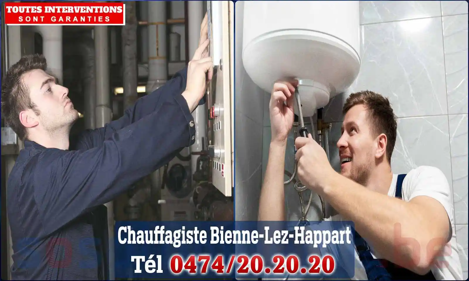 Chauffagiste agréé à Bienne-lez-Happart 6543