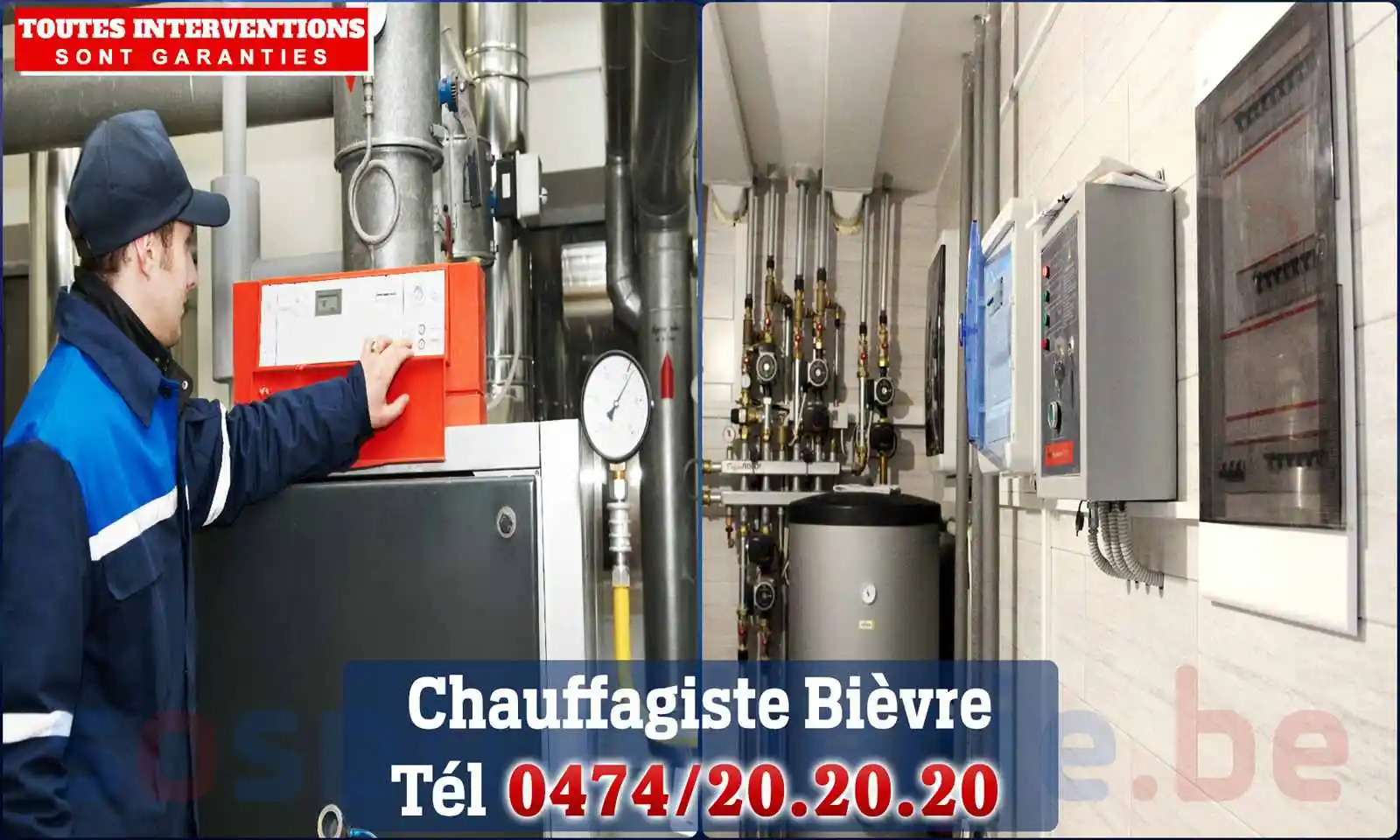 Chauffagiste agréé à Bièvre 5555