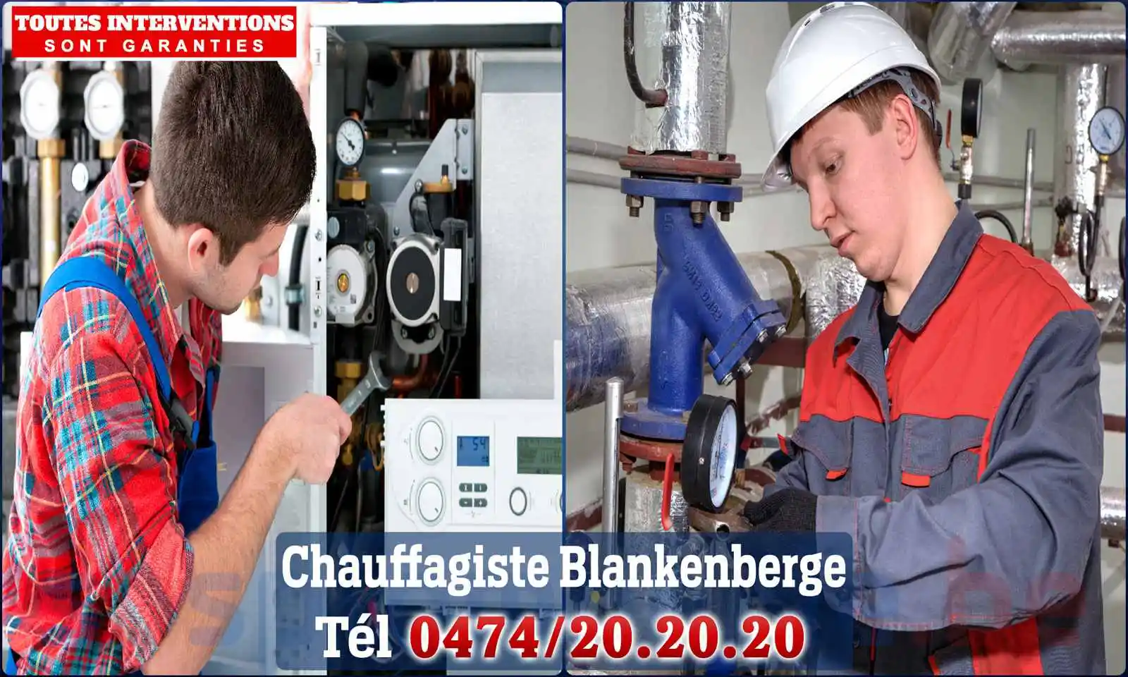 Chauffagiste agréé à Blankenberge 8370