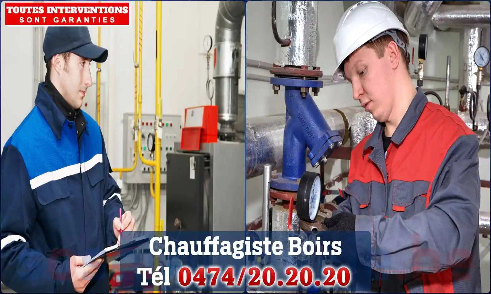 Chauffagiste agréé à Boirs 4690