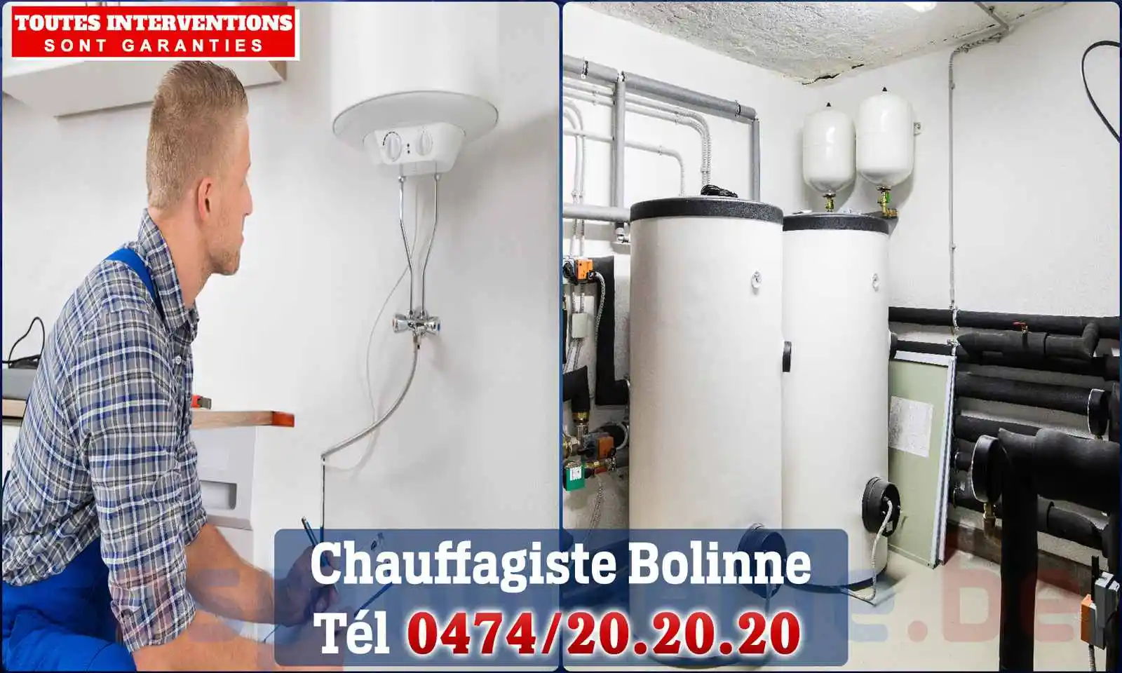 Chauffagiste agréé à Bolinne 5310