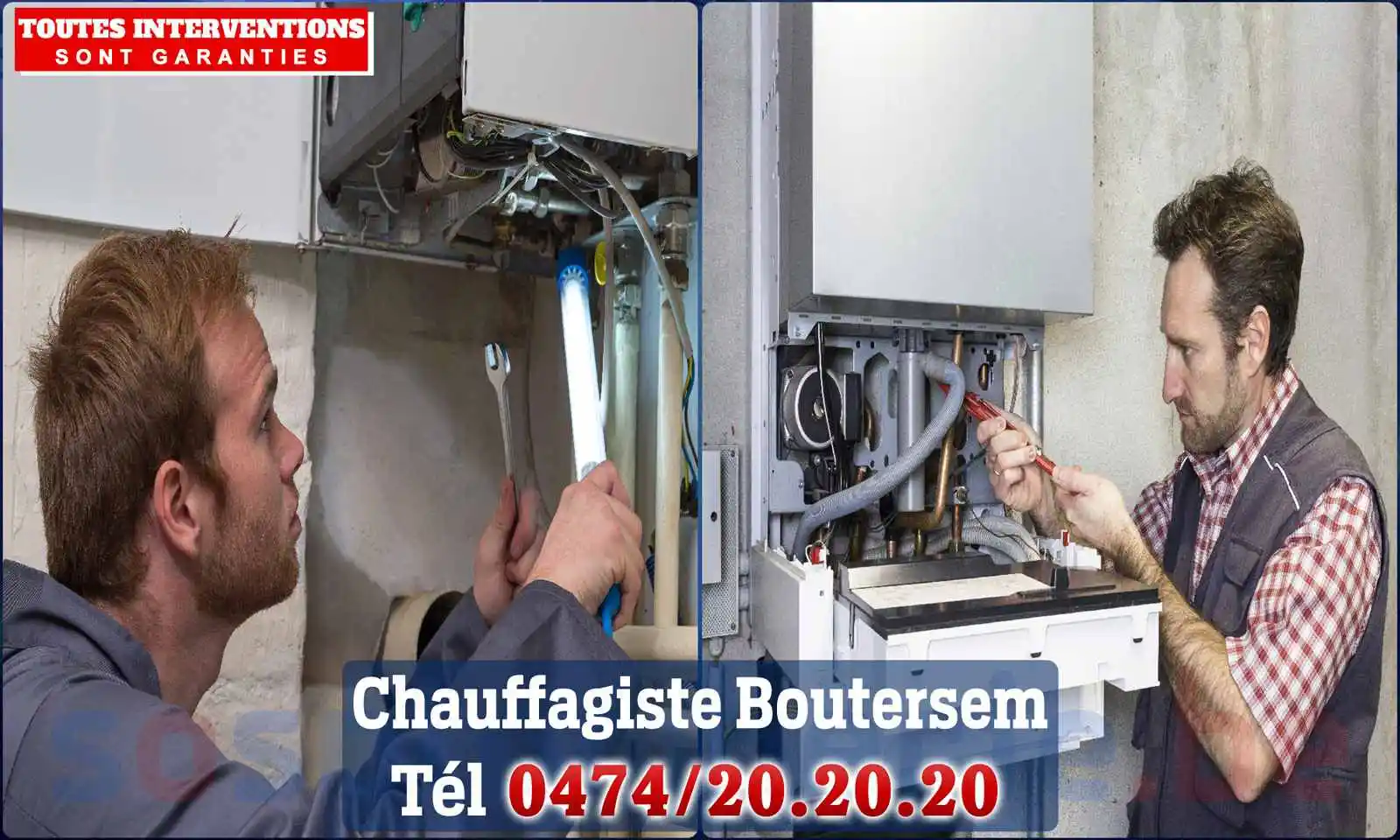 Chauffagiste agréé à Boutersem 3370