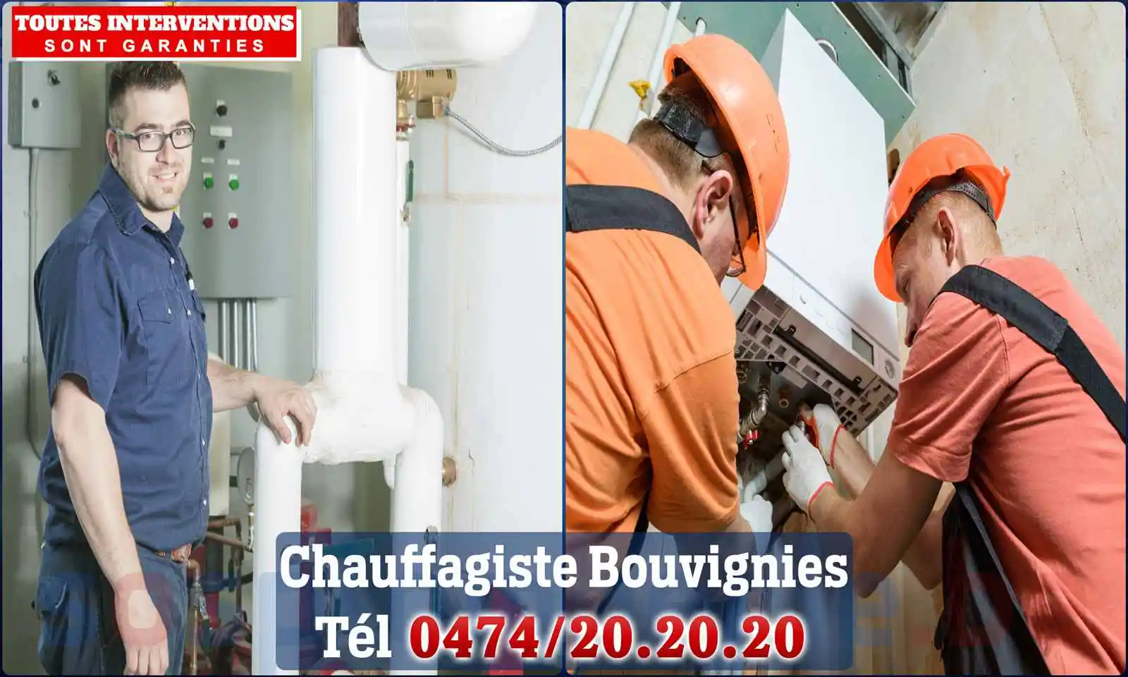 Chauffagiste agréé à Bouvignies 7803