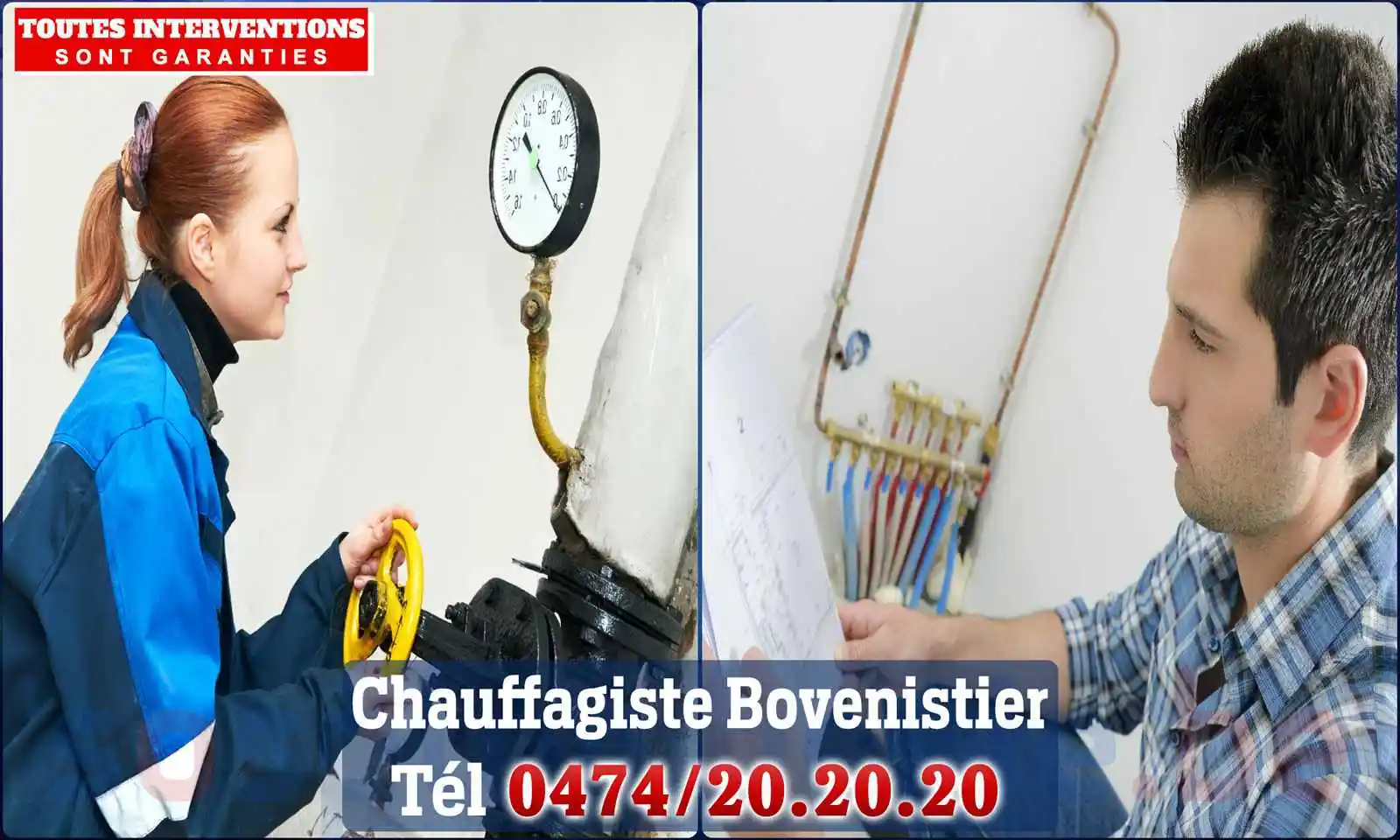 Chauffagiste agréé à Bovenistier 4300