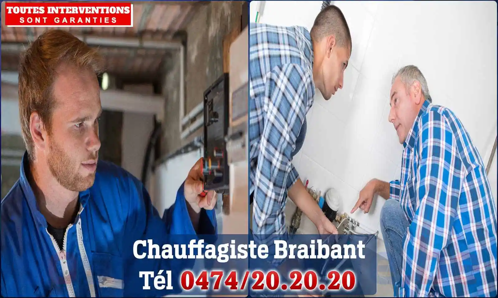 Chauffagiste agréé à Braibant 5590