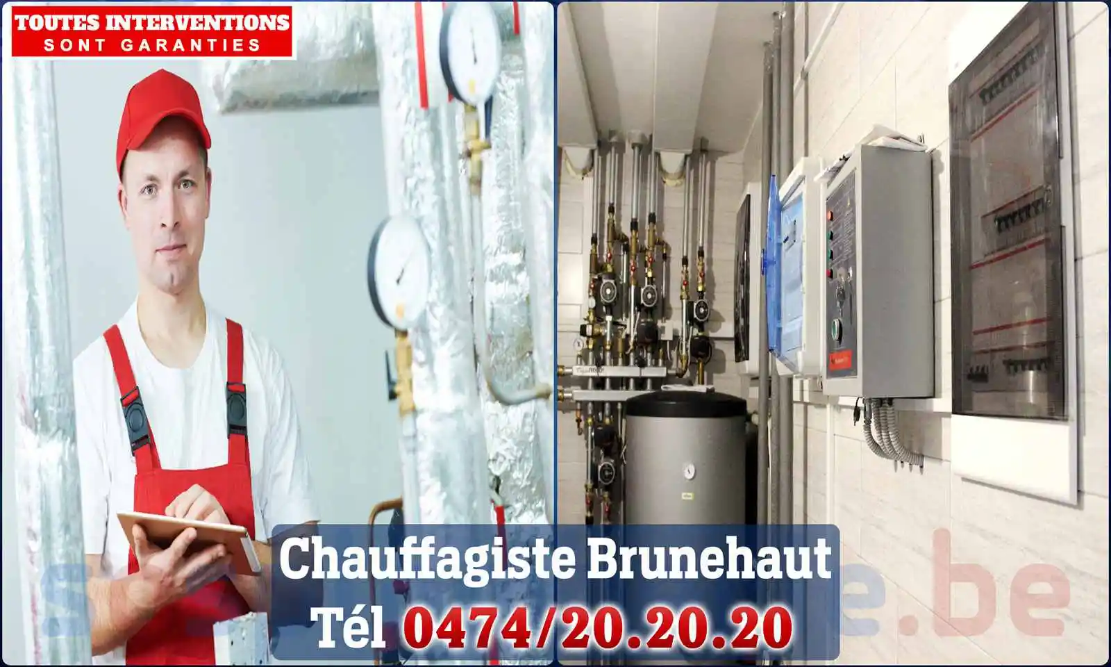 Chauffagiste agréé à Brunehaut 7620