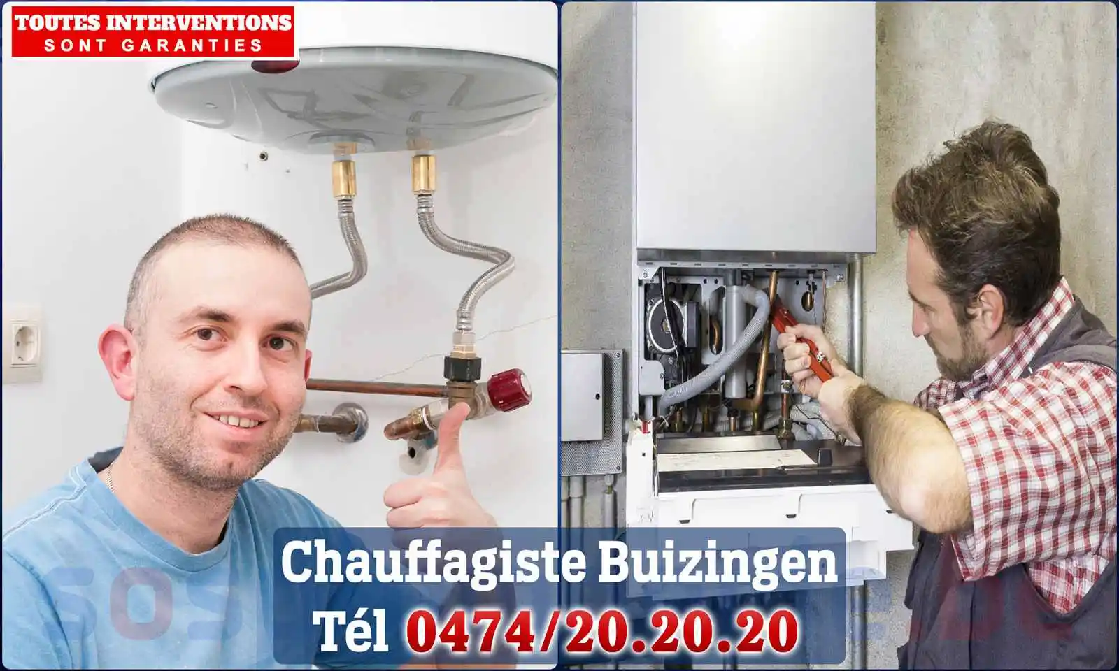 Chauffagiste agréé à Buizingen 1501