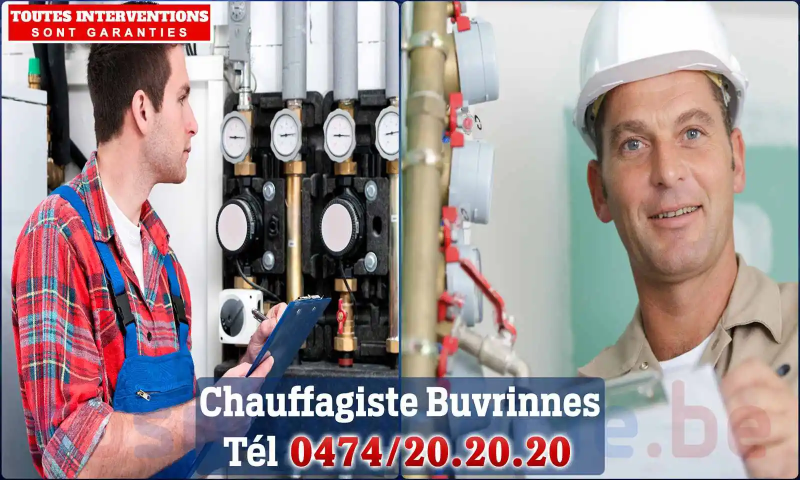 Chauffagiste agréé à Buvrinnes 7133