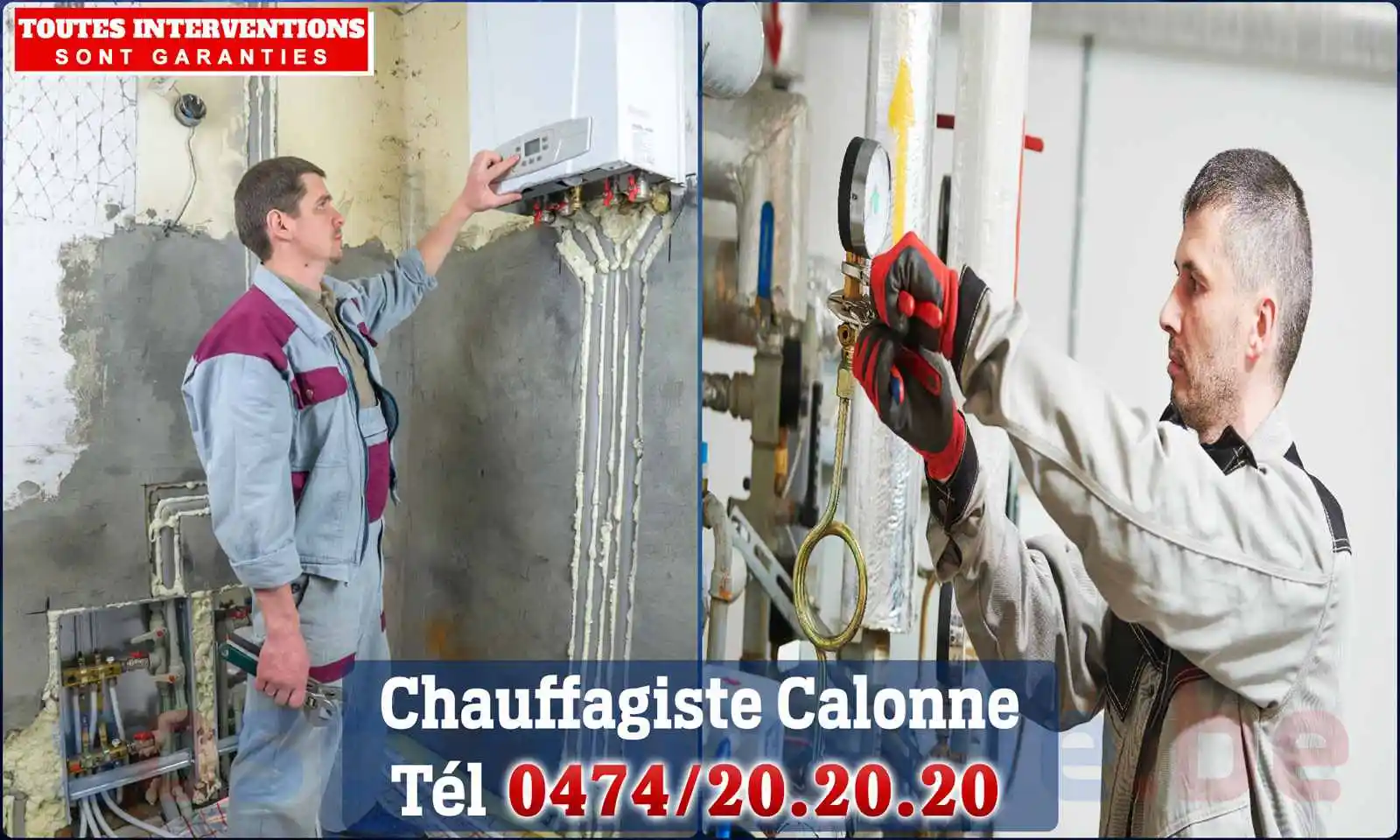 Chauffagiste agréé à Calonne 7640
