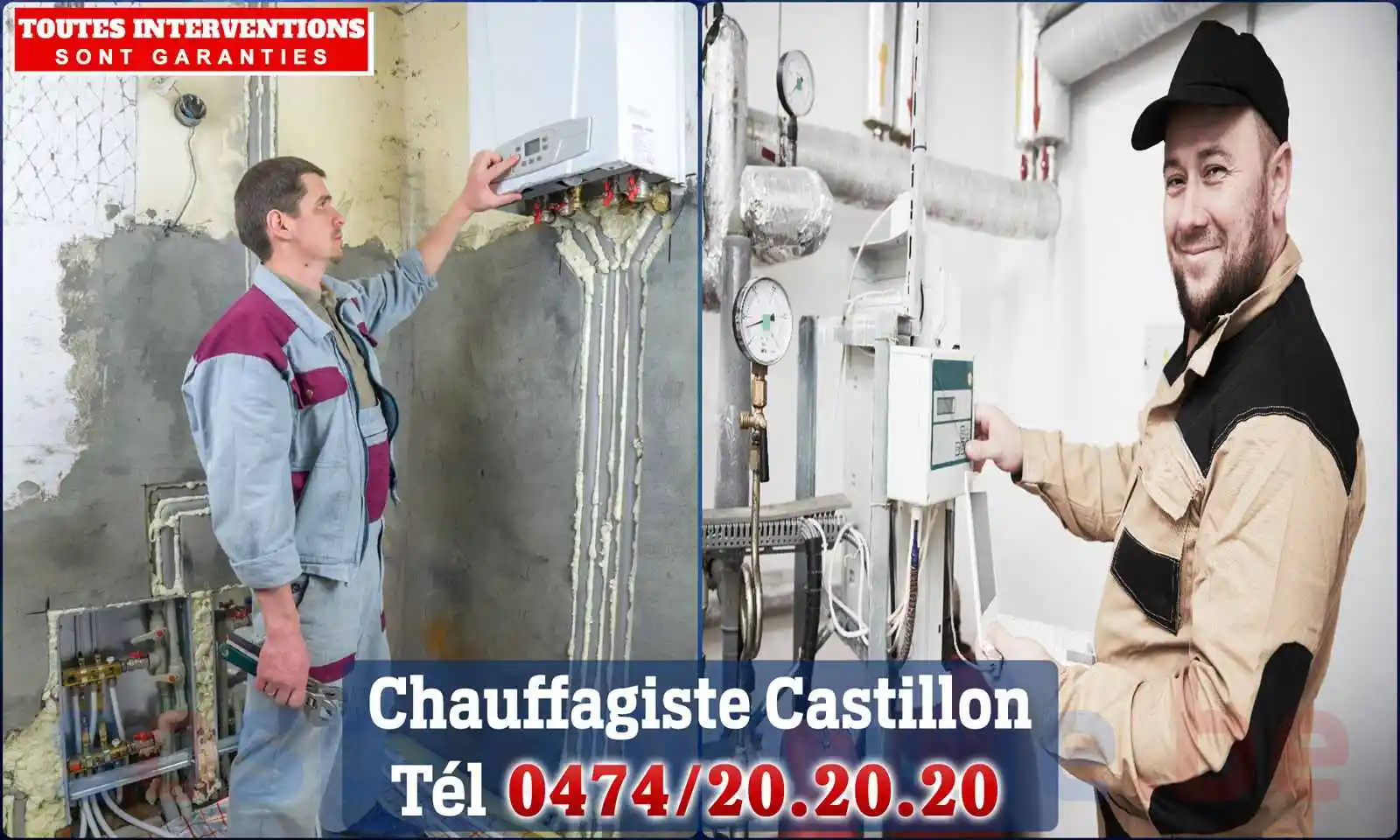 Chauffagiste agréé à Castillon 5650