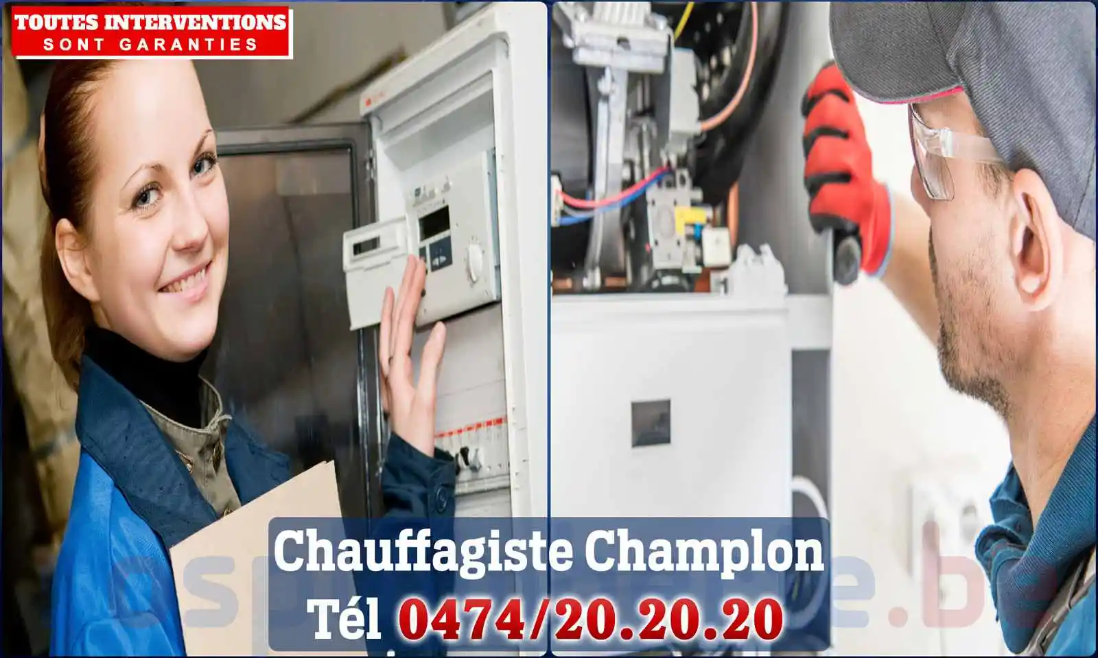 Chauffagiste agréé à Champlon 6971