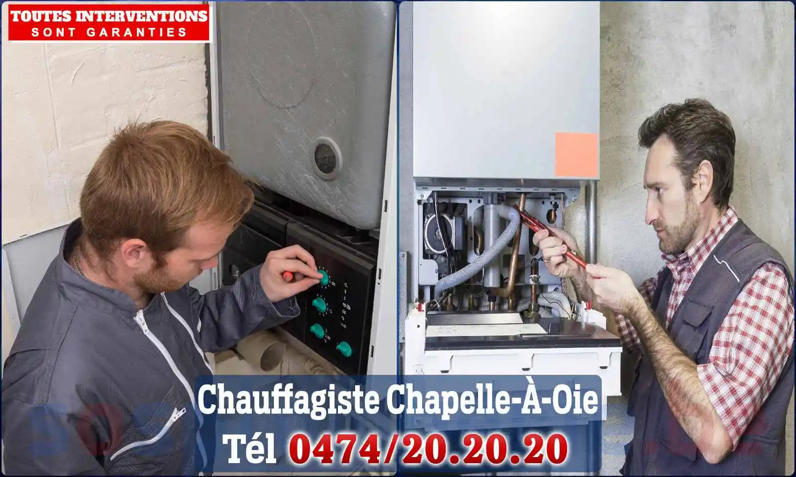 Chauffagiste agréé à Chapelle-à-Oie 7903