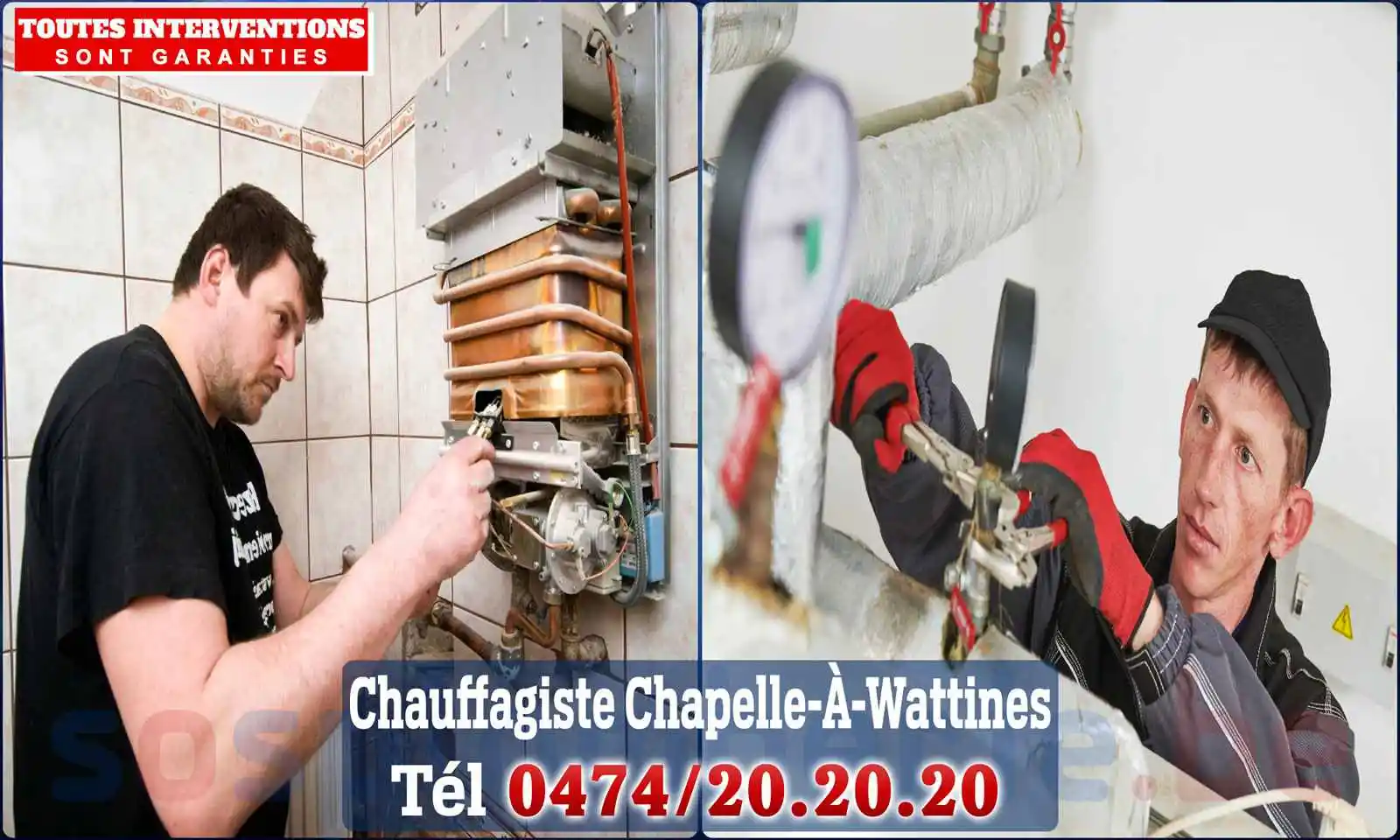 Chauffagiste agréé à Chapelle-à-Wattines 7903