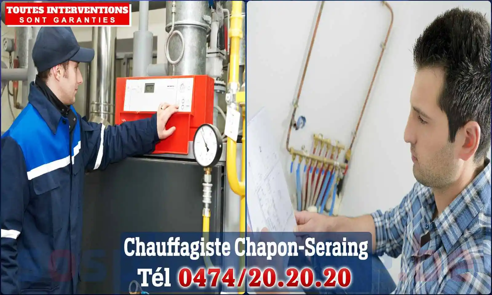 Chauffagiste agréé à Chapon-Seraing 4537