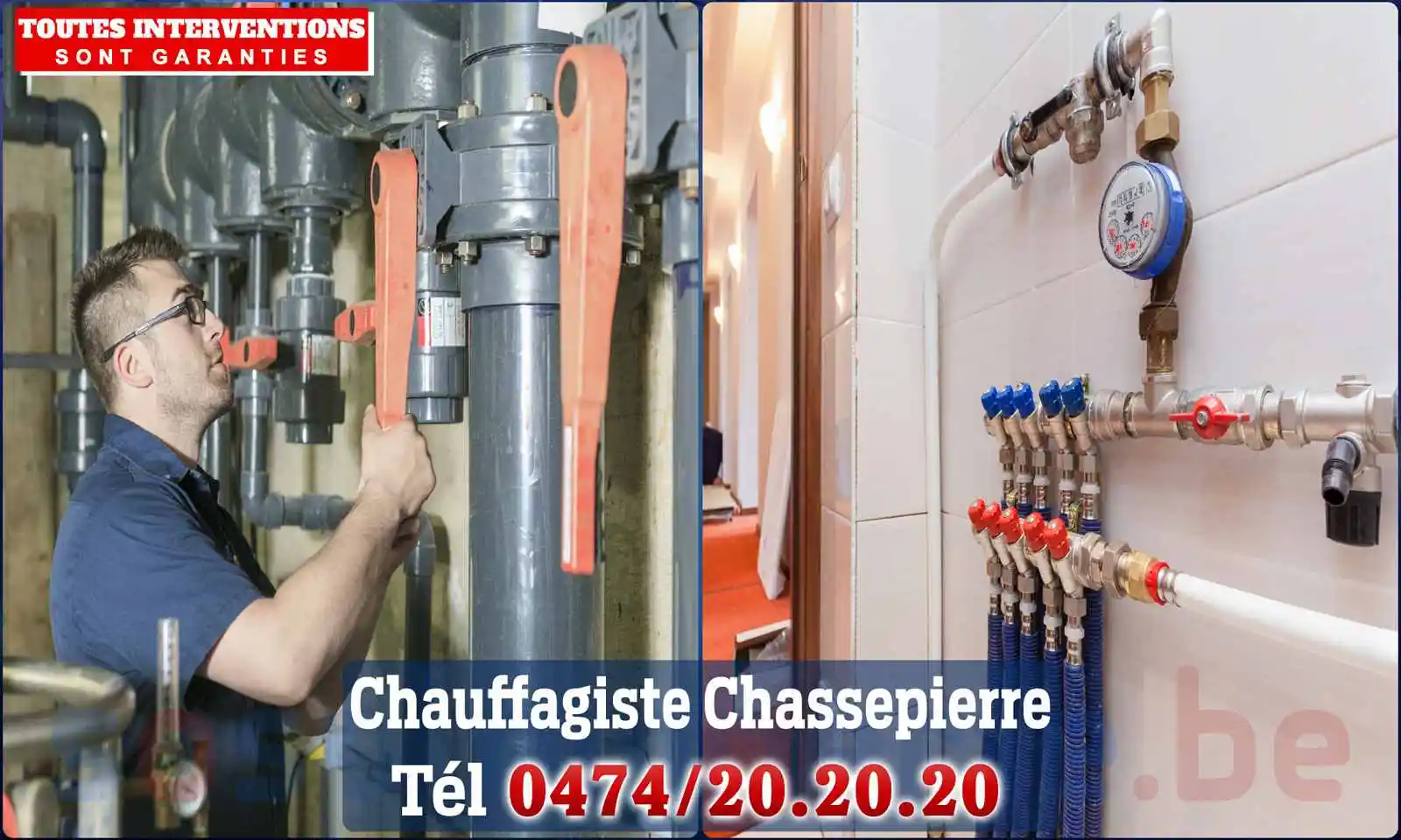 Chauffagiste agréé à Chassepierre 6824