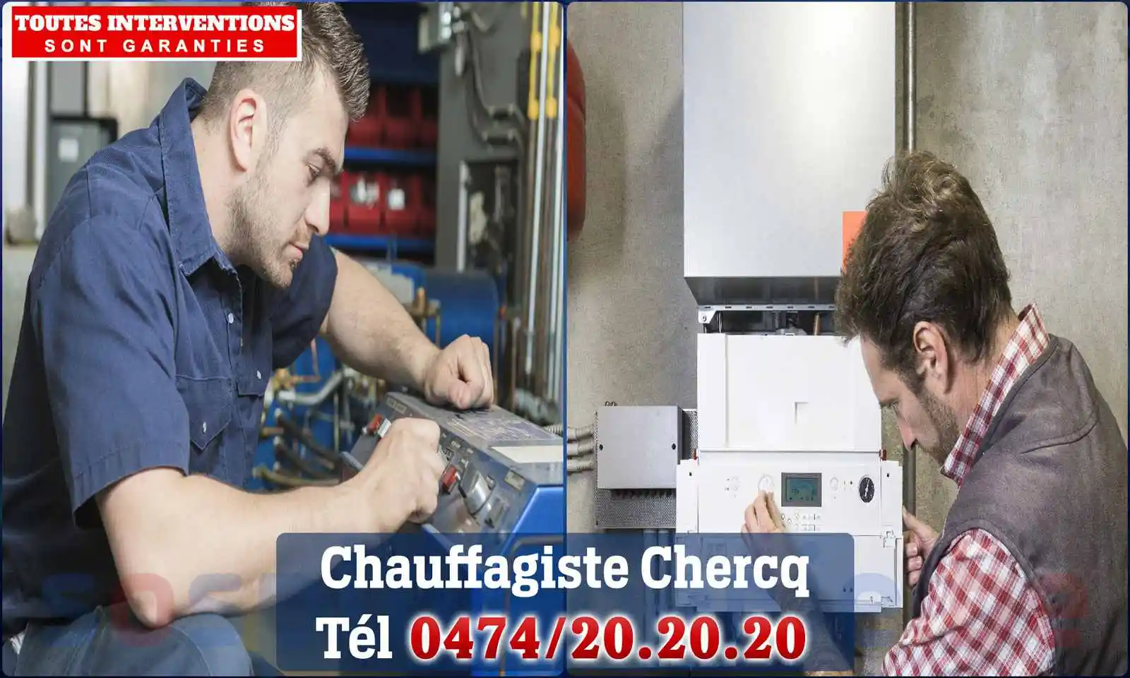 Chauffagiste agréé à Chercq 7521