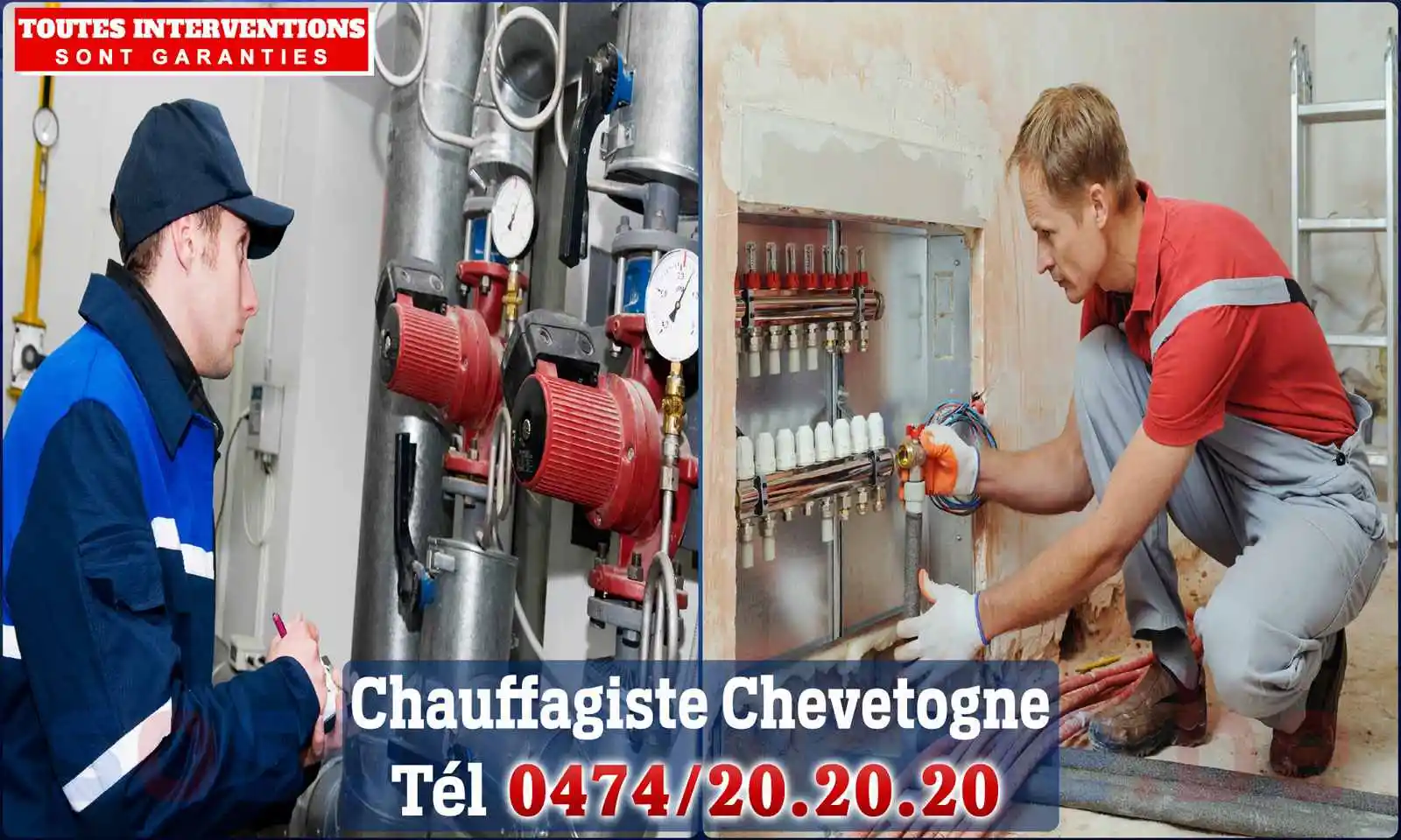 Chauffagiste agréé à Chevetogne 5590