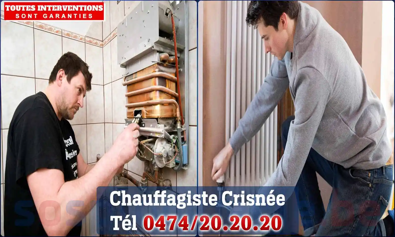 Chauffagiste agréé à Crisnée 4367