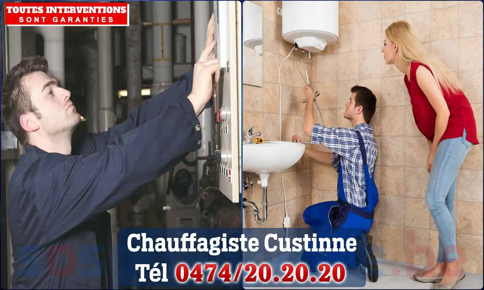 Chauffagiste agréé à Custinne 5562