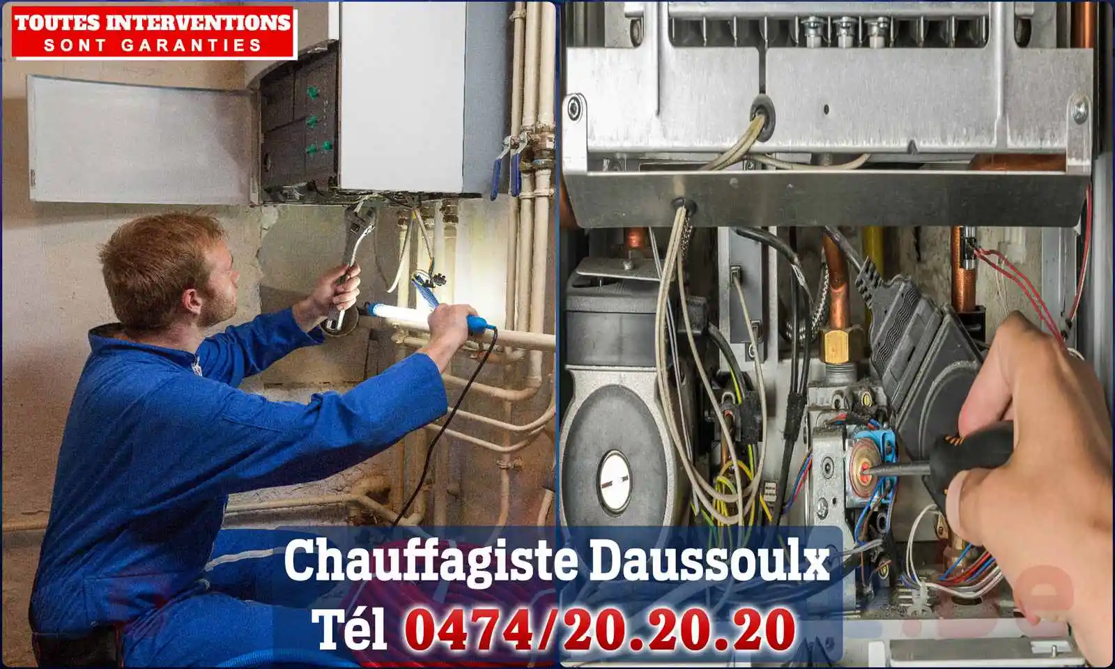 Chauffagiste agréé à Daussoulx 5020