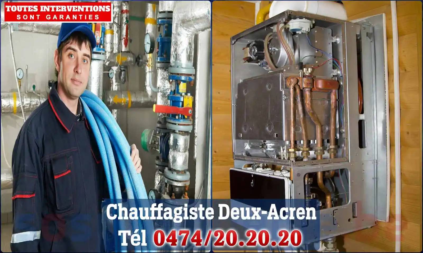 Chauffagiste agréé à Deux-Acren 7864