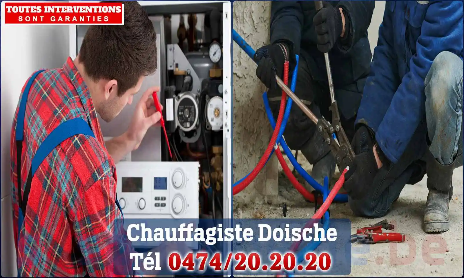 Chauffagiste agréé à Doische 5680