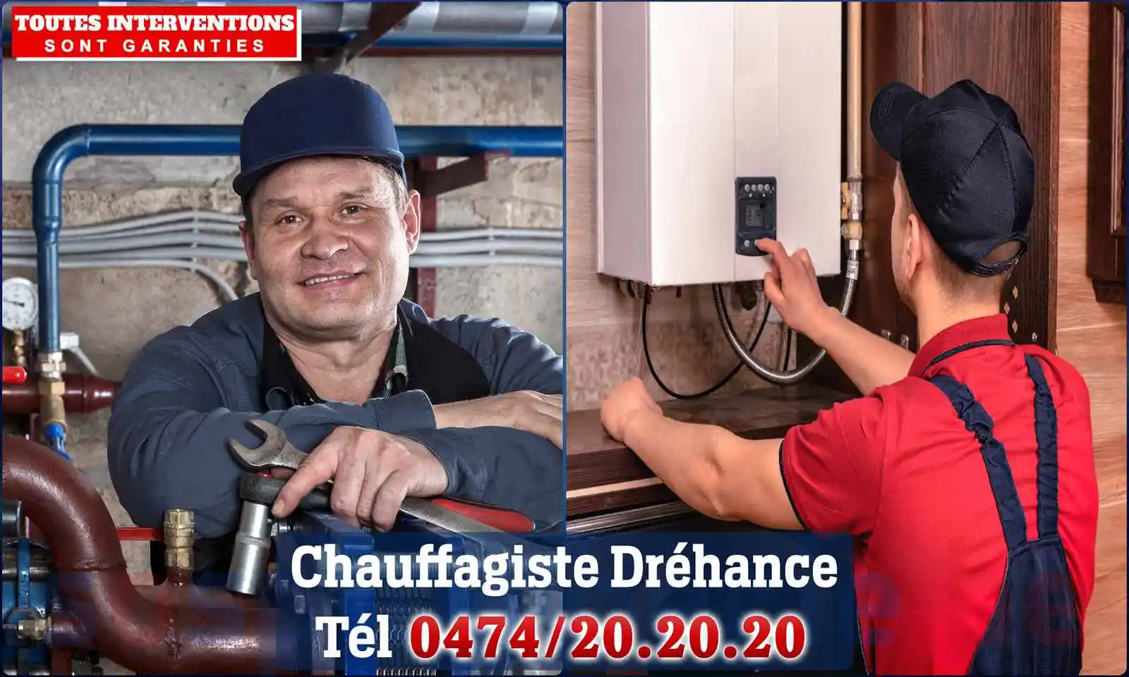 Chauffagiste agréé à Dréhance 5500