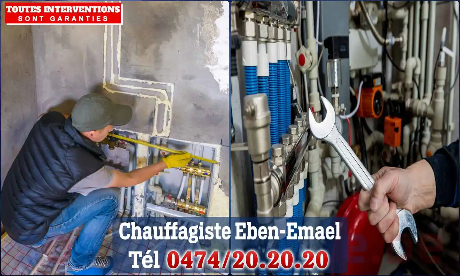 Chauffagiste agréé à Ében-Émael 4690