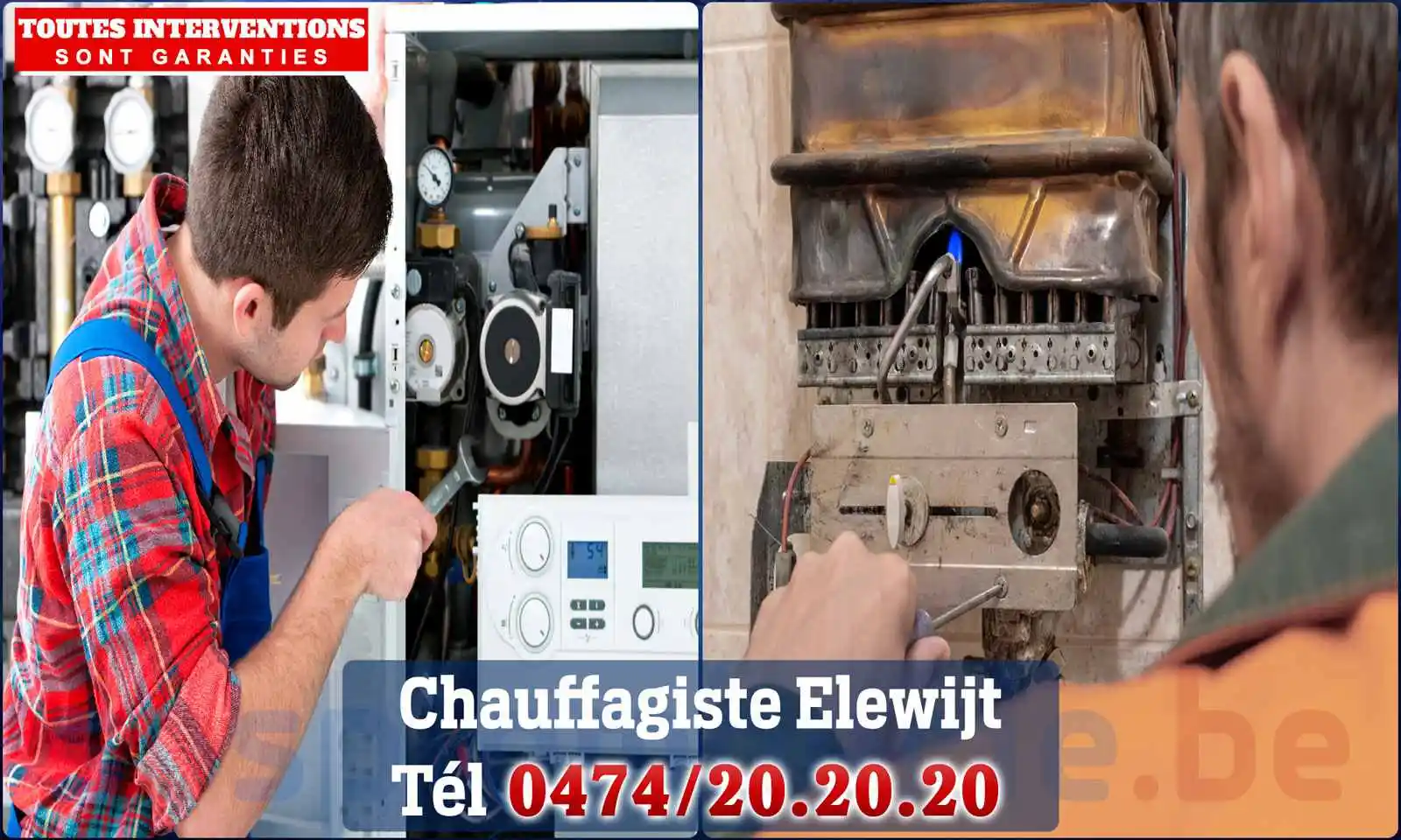 Chauffagiste agréé à Elewijt 1982