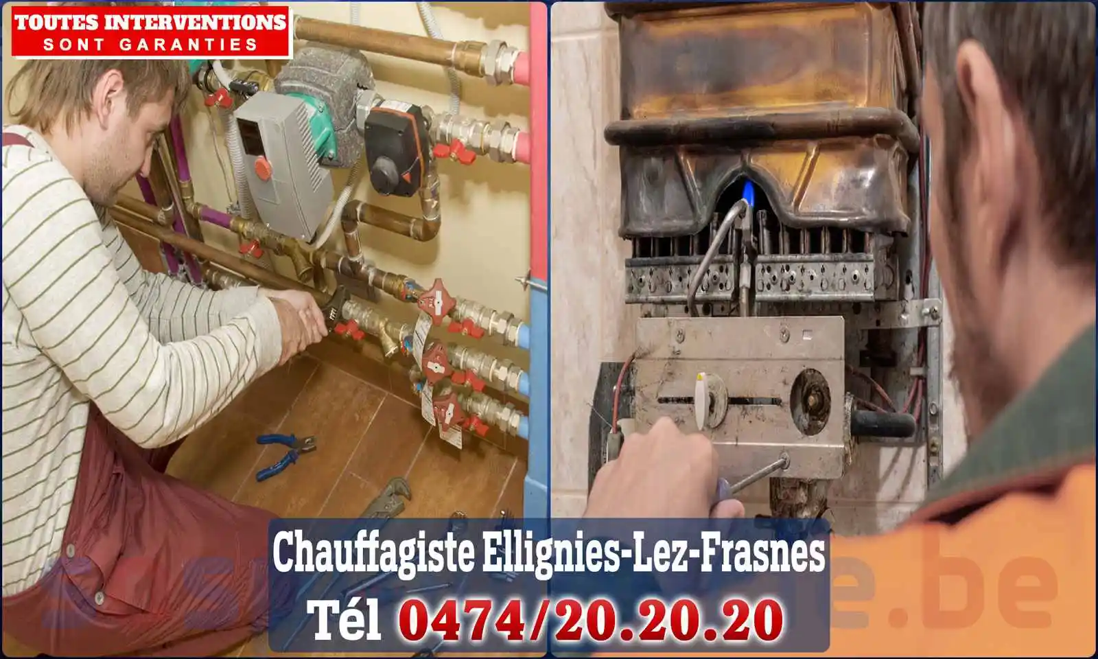 Chauffagiste agréé à Ellignies-lez-Frasnes 7910